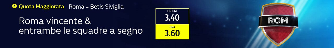 EO Roma - Betis H BTTS 0610 h 21