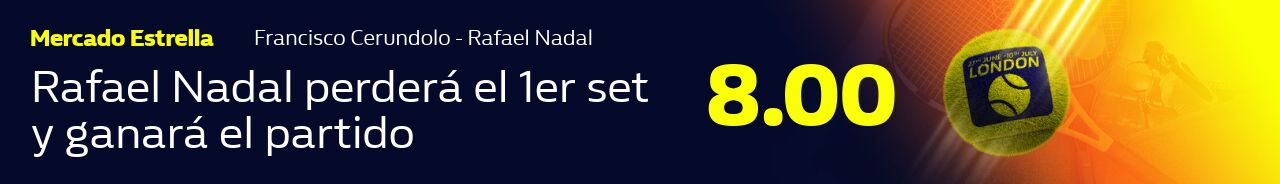 ME: Francisco Cerundolo - Rafael Nadal