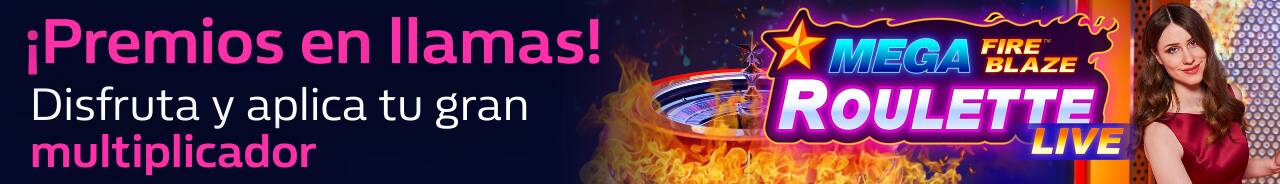 Mega Fire Blaze Ruleta