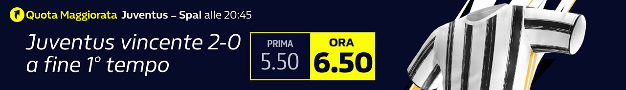 Quota Maggiorata Juventus ₋ S.P.A.L.