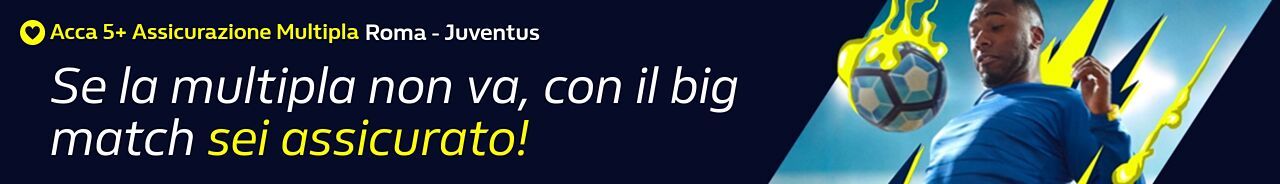Acca 5+ Roma-Juventus
