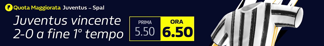 Quota Maggiorata Juventus ₋ S.P.A.L.