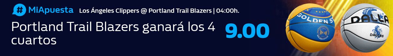 #MA: Los Ángeles Clippers @ Portland Trail Blazers