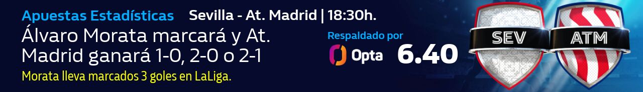 Apuestas Estadísticas: Sevilla - At. Madrid