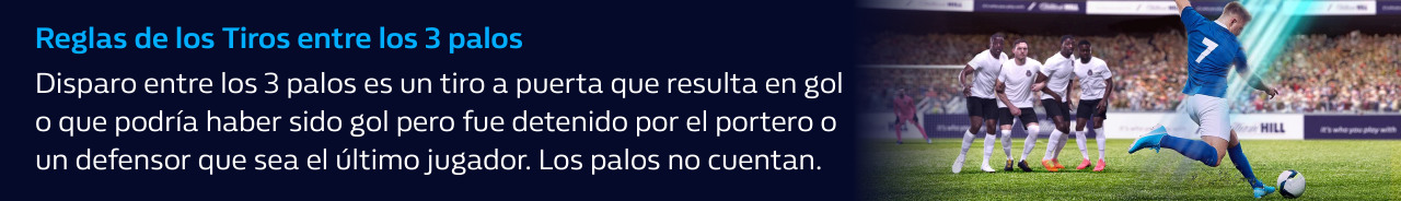 Reglas de Tiros entre los 3 palos