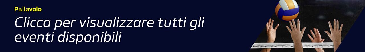 Tutti gli eventi di Pallavolo