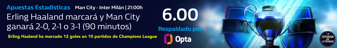 AE: Man City - Inter Milán