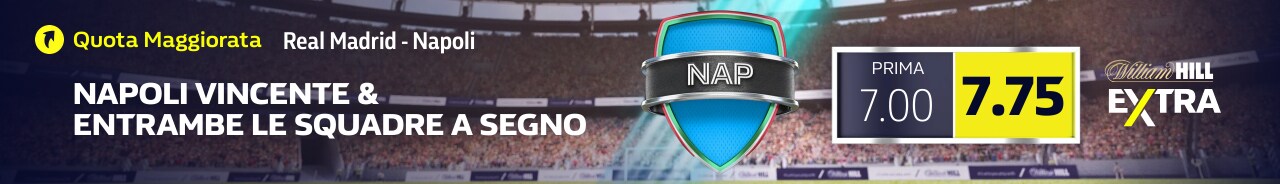 EO Real Madrid - Napoli A BTTS 2911